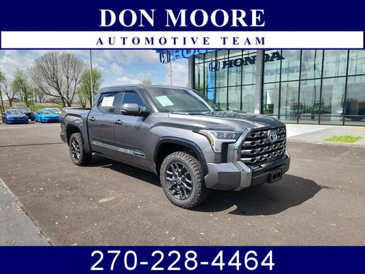 2024 Toyota Tundra Platinum Hybrid CrewMax 5.5 Bed in Owensboro, KY - Don Moore Nissan