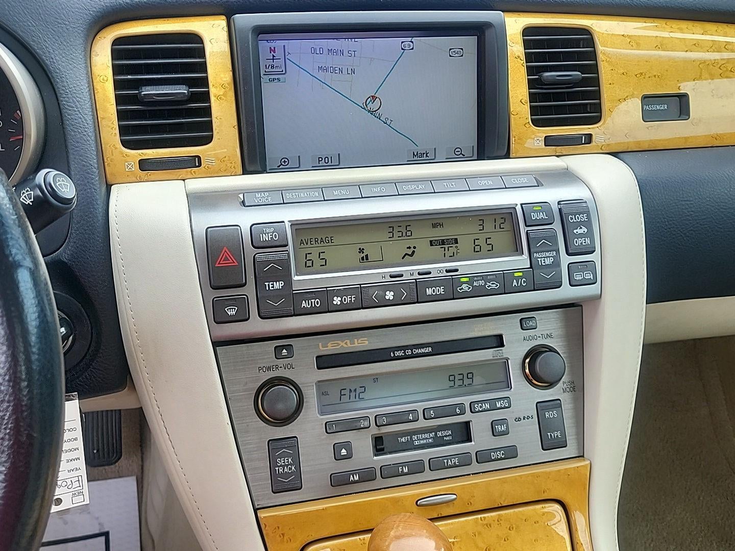 2003 Lexus SC 430 2DR CONV