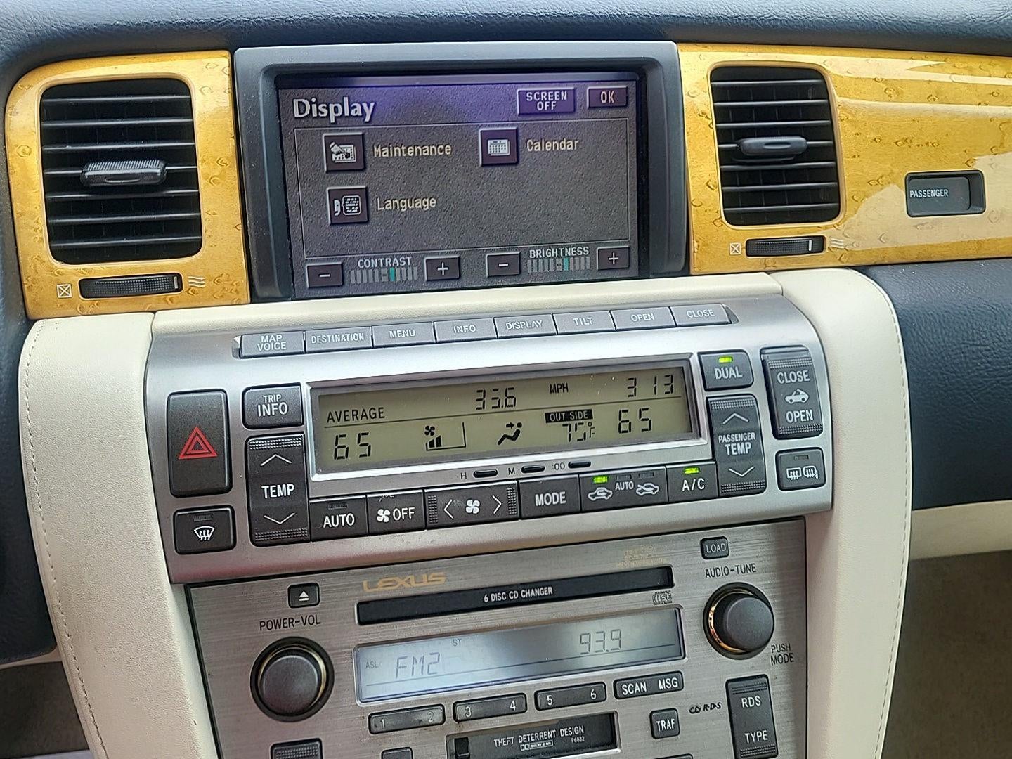 2003 Lexus SC 430 2DR CONV