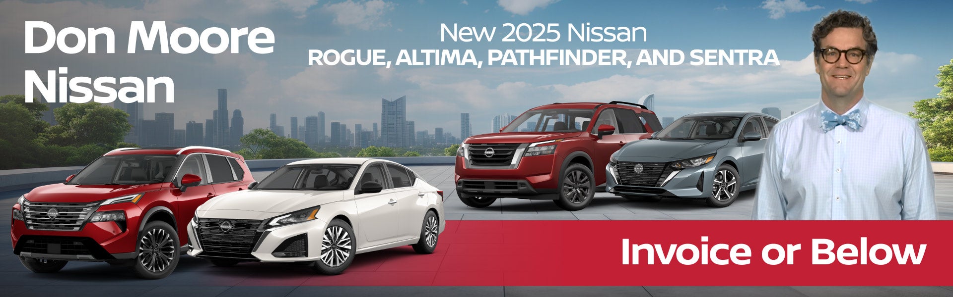 Invoice or Below On Select New Nissan Models